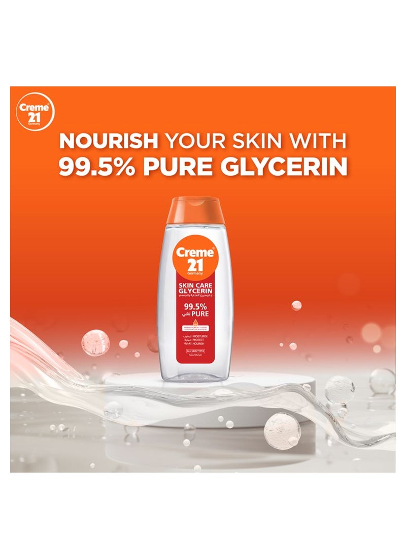 Creme 21 Pure Glycerin Body Oil 200ml - Image 4